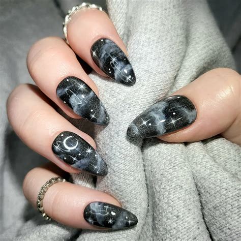 Witchy Ombre Nails for a Mystical and Enchanting Touch